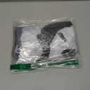 Civaner Black and White Christmas Tree Skirt 24 Inch Ruffle Tree Skirt Fluffy Christmas Mat Farmhouse Decoration for Holiday Party Mnini Xmas Decoration