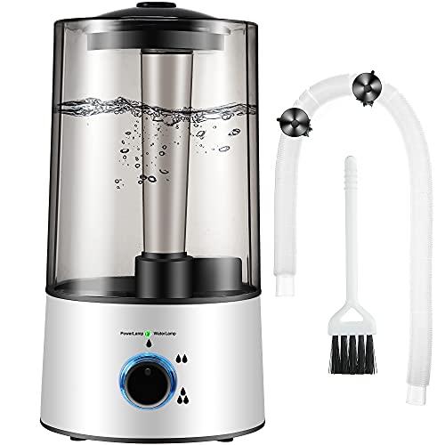 Dreyoo Reptile Humidifier Fogger, 4L Cool Mist Fog Mister with Tube for Tortoise Habitat Chameleon Snake Amphibians, Compatible with All Terrariums, Cages and Enclosures