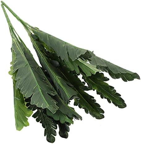 Cabilock 2pcs Lifelike Artificial Snake Plant Picks Realistic Sansevieria Adornments for Home Decor Photography Props Easy Maintenance Greenery for Indoor and Outdoor Spaces