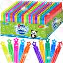 360 Piece Mini Bubble Wands in 10 Colors, Party Favors Bulk for Kids, Themed Birthday, Carnival, Wedding, Classroom Prizes, Summer Outdoor Gifts for Boys Girls, Ideal Goodies Bags Stuffer