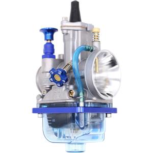 Universal Motorcycle Racing Carburetor PWK 24MM,Fit for 2T 4T Engine Scooter Motorcycle ATV Quad Pit Bike 70cc-100cc PWK Carburetor (Blue,24MM)