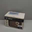 Victrola Willow  Retro Wood Bluetooth Radio with Built-in Speakers: Elegant & Vintage Design, Rotary AM/FM Tuning Dial, Bass & Treble Control, Wireless Streaming (Espresso)