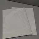 Gueevin 2 Pads 100 Sheets 8.5 x 11 Inch Transparent Sticky Notes, Extra Large Clear Self Sticky Notes, Waterproof Jumbo Translucent Paper, Office Supply