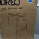 DREO Max 73 Pint Smart Dehumidifier(Energy Star 2026), 7L Large Water Tank, Quiet 42dB for Basement, Home & Large Room up to 2000 Sq Ft, Drain Hose Included, Auto Humidity Control, 3 Fan Speeds, Timer