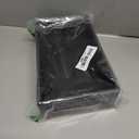 Saillong Doorbell Chime Cover Box Only, Wooden Doorbell Chime Box, Decorative Cover Enclosure for Indoor Outdoor, with Extra Self Adhesive Tape, Easy to Install for Home(Dark Gray)