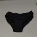 OVRUNS Period Swimwear Leakproof Bikini Brief Bottoms Waterproof Menstrual Swim Bottoms for Teens, Girls, Women (Medium, Black Ii)