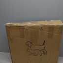 Petskd Small Pet Carrier with Wheels(18" L x 11" W x 11" H), Delta/American/United Airlines Approved, Rolling Pet Carrier for Small Dogs & Cats (Black)