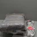 Anysay Heated Blanket King Size with 1/2/4/6/8 Hours Auto-Off 10 Heat Level, 90'' * 100'' Cozy Faux Rabbit Fur Bubble Electric Blanket with Overheat Protection(Brown)