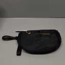 FEIBOON Spacious Nylon Crossbody Bag Bum Bag Handbags Wallets Purses Trendy Shoulder Bag for Women (Black)