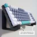 Keyboard Stand for Desk Keyboard Stand for Keyboard Display Stand - Keyboard Display Wall Mount - Keyboard Display Holder for Keyboard Holder for Desktop (Pack of 1)