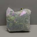 TOCHGREEN 4 Pack Artificial Eucalyptus Flower Garland with Purple Roses, Fake Rose Flower Greenery Garland Floral Vines for Wedding Home Party Table Runner Decor (Purple, 4PCS)