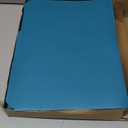 Pendaflex Colored File Folders, 100 Pack, Letter Size (8.5" x 11"), Durable Teal Folders, 3 Tabs for Easy Labeling, Colorful School, Office & Home Document Organization