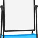 Magnetic Whiteboard with Stand - Double Sided 40"x28" Portable U Stand Easel Whiteboard, Height Adjustable & 360 Rotating Dry Erase Boards for Classroom, Home, Restaurant & Presentation
