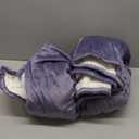 Heated Blanket Queen Size 84" x 90" - Warm Flannel Sherpa Electric Blanket with Dual Control for Home, 5 Heating Levels & 10 Hours Auto Off, Overheat Protection (Purple)