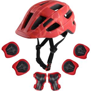 Kids Bike Helmet for Ages 1-8 Years, Adjustable Toddler Boys and Girls Helmets, Lightweight Child Infant Bicycle Cycling Scooter Sports Helmet 48-54cm
