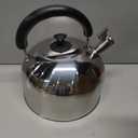 6.3QT Whistling Tea Kettle for Stove Top, 304 Stainless Steel Tea Kettles, 6.3 Quarts