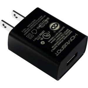 UL Certified USB Wall Charger Power Supply 5v1A (1000mA) Universal Portable Travel Power Adapter Plug Block High Speed for iPhone iPad iPad Samsung HTC LG iPod Nokia Travel Office Home Use