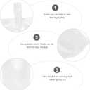 DOITOOL 50Pcs 300Ml Reusable Suction Nozzle Seal Packaging Bags Clear Plastic Drink Pouches for Soy Milk Juice Liquid Storage Portable Leakproof