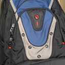 Wenger Ibex 17 inch Laptop Backpack, Men's and Women's Laptop Bag, Black/Gray/Blue