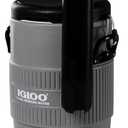 Igloo Sports Cooler Water Beverage Dispenser, Insulated 5 Gallon Water Cooler, Insulated Drink Dispenser with Spout, Portable Handwashing Stations (Gray)