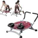 Ocdin Ab Circle Pro Abdominal Trainer, Core Workout Fitness Equipment with Rotatable Kneeling Pad for Home Gym, Waist, Glutes & Legs Exercise