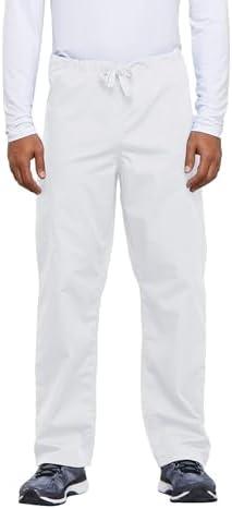 Cherokee Unisex Scrub Pants for Men & Women Drawstring Cargo Medical Uniform Straight Leg Nursing Scrub Bottoms - 4100, Medium