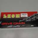 420 Motorcycle Gold Chain 132 Link Standard Roller Chain with Chain Breaker 10 Connecting Master Link for 100cc 110cc 125cc Dirt Pit Bike ATV Quad Go Kart Scooter