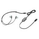 Lenovo Legion RGB Gaming in-Ear Headphones with USB-C E510-7.1 Surround Sound, Hi-Res Audio, in-Line Controller with RGB Lights - Compatible with PC, Tablet, Phone