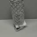 Crystal Lamp Touch Control  Sliver Crystal Table Lamps with USB C+A Ports & AC Outlet, 3-Way Dimmable Nightstand Touch Lamp, Modern Bedside Table Lamp for Bedroom