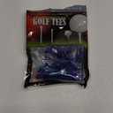 SAPLIZE Professional 3-1/4" Golf Tees 100 Pack, Low Friction and Resistance Golf Plastic Tees, Blue