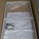 Across-Star Expandable Cabinet Shelf Organizer Rack, Stackable Kitchen Counter Storage Shelves Stand, Adjustable Height Pantry Shelf Spice Rack (White, 2 Pack) (8.7''D*15.7-25.6''W*9.8''H)