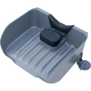 Portable Shampoo Basin for Kids, Baby, Children,Tear Free Hair Washing Basin Tray at Home( Grey) 