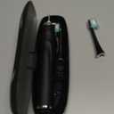 Aquasonic Black Series Ultra Whitening Toothbrush  ADA Accepted Electric Toothbrush- 8 Brush Heads & Travel Case  40,000 VPM Electric Motor & Wireless Charging - 4 Modes w Smart Timer (1 Count (Pack of 1))