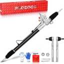 PHOBOOS Hydraulic Power Steering Rack and Pinion Fit for Honda Accord