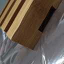 Empune Bamboo Cutting Board Set, Wood Cutting Boards for Kitchen with Holder Wooden Chopping Board for Meal Prep & Serving, Brown