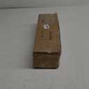 Room Darkening Curtain Rods for Windows, 28 to 116 Inches Splicing Construction Drapery Rod, 1" Adjustable Blackout Wrap Around Curved Curtains Rod, Wall Mounted Ceiling Mounted, Brushed Gold