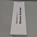 AmazerBath Shower Grab Bars for Bathtubs and Showers, Handicap Grab Bars for Shower Anti Slip, Shower Grab Bars for Senior for Wall Stainless Steel, Holds up to 500LBs, 12" L x 1" D, Brushed Nickel