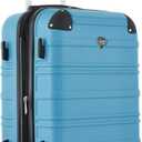 Travelers Club Phoenix Luggage, Blue Moon, 22-Inch Carry-On
