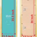 LaVie Home 12x36 Picture Frame Gold, Panoramic Picture Frame for Wall Decoration, Classic Gold Minimalist Style Suitable for Decorating Houses, Offices, Hotels1 Pack