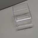 Mcage Lot of 4 Clear Transparent Bird Cage Birds Feeding & Watering Feeder Cups
