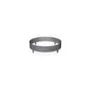 Circular Tree Ring Edging Kit - COR-Ten Steel - Landscape Edging (2.5FT DIAMETER - 6IN TALL - 14 GA (0.08IN) THICK)