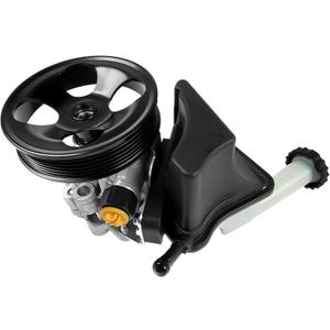 5181854AA Power Steering Pump w/Pulley & Reservoir Replacement for Dodge Charger Challenger Jeep Grand Cherokee SRT 6.2L 6.4L V8 2012-2019
