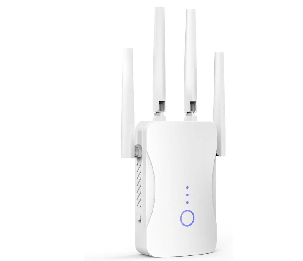 WiFi Signal Boosrer Extender Range Extender Long Range Internet Wireless Repeater Up to 30 Devices
