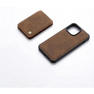 For iPhone 15 14 Pro Max Plus Magsafe Slim Leather Wallet Card Holder Case
