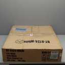 FDW Pub Table 40 Inch Height Cocktail Table Round Bistro Bar Table for Home and Kitchen Dining (White)