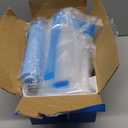 20 Pack Vacuum Storage Bags, Space Saver Bags (4 Jumbo/4 Large/4 Medium/4 Small/4 Roll) Compression for Comforters and Blankets, Sealer Clothes Storage, Hand Pump Included