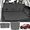 Cargo Mat Combo Set for Nissan Rogue 2021-2025 (Not for Rogue Sport) All Weather Trunk Liner and Seat Back Protectors Upgrade Cargo Accessories