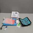 Alcedo Suture Practice Kit for Medical Students | Complete Set (32 Pieces) Include Durable Large Suturing Pad with Pre-Cut Wounds, Tools Kit, and Suture Threads for Educational Use Only