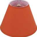 Aspen Creative 32070 Transitional Empire Shape Spider Construction Lamp Shade in Salamander, 6" Top x 12" Bottom x 9" Slant Height