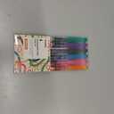 Grabie Dual Tip Notetaking Pens (3.5mm Chisel + 0.5mm Needle), Dual Tip Highlighter Markers for Journaling, Colored Pens for Note Taking and Adult Coloring Books (Vivid Splash)